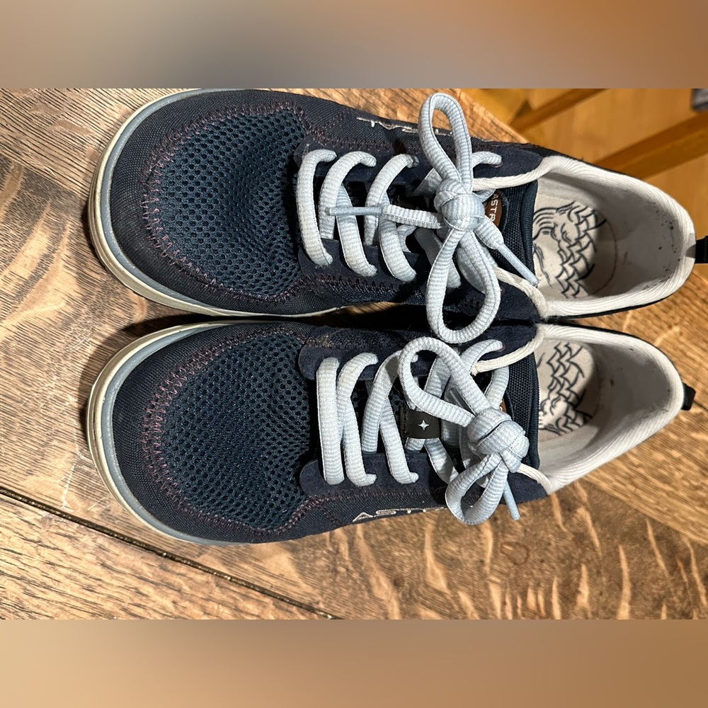 Astral Women's Navy Sneakers - Picture 2 of 7